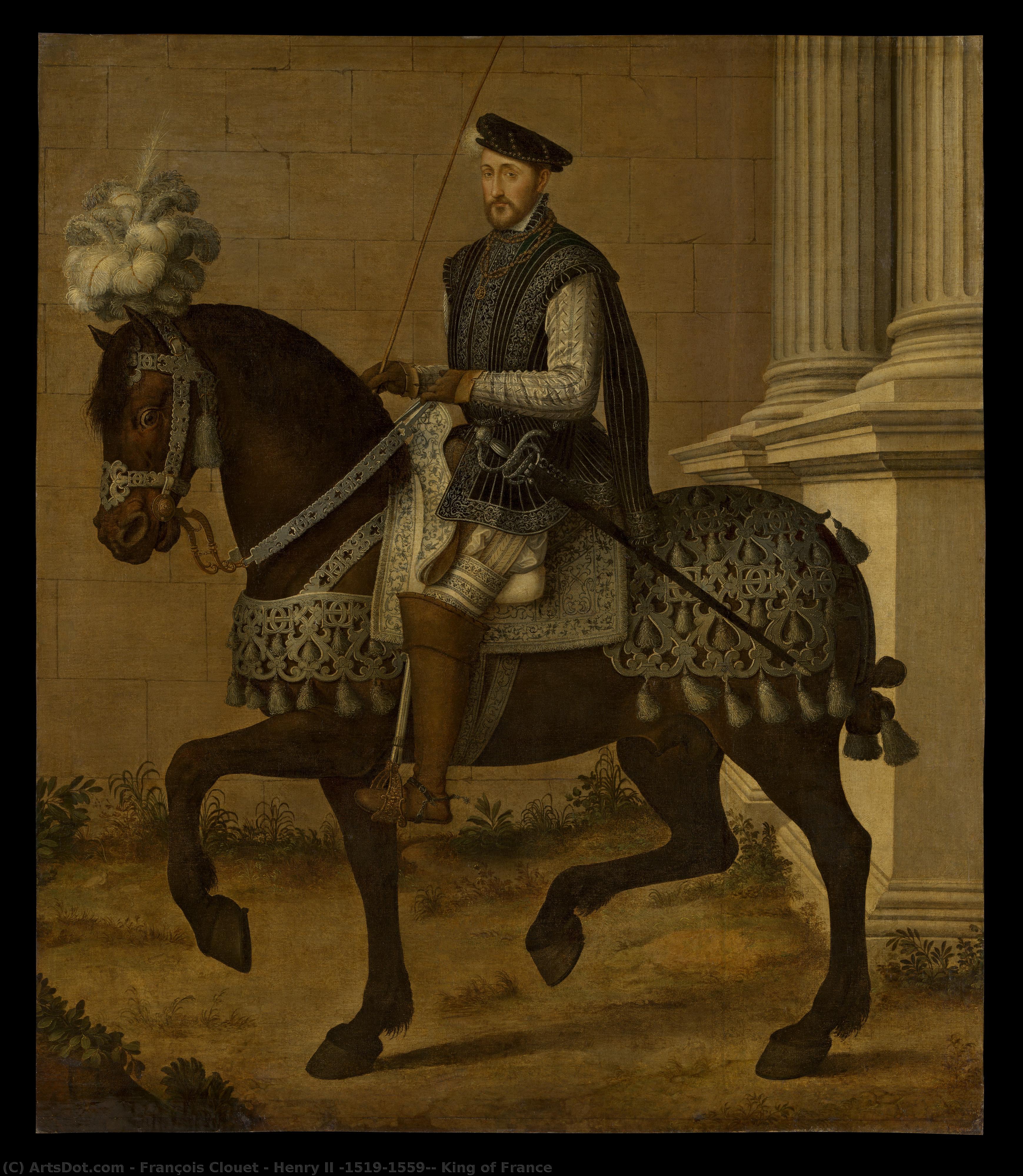 Henry Ii (1519–1559), King Of France — François Clouet
