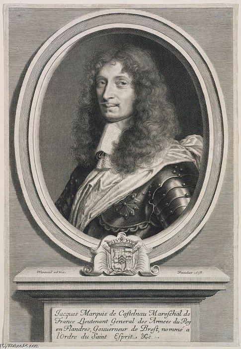 Porträt Jacques De Mauvissière — Robert Nanteuil