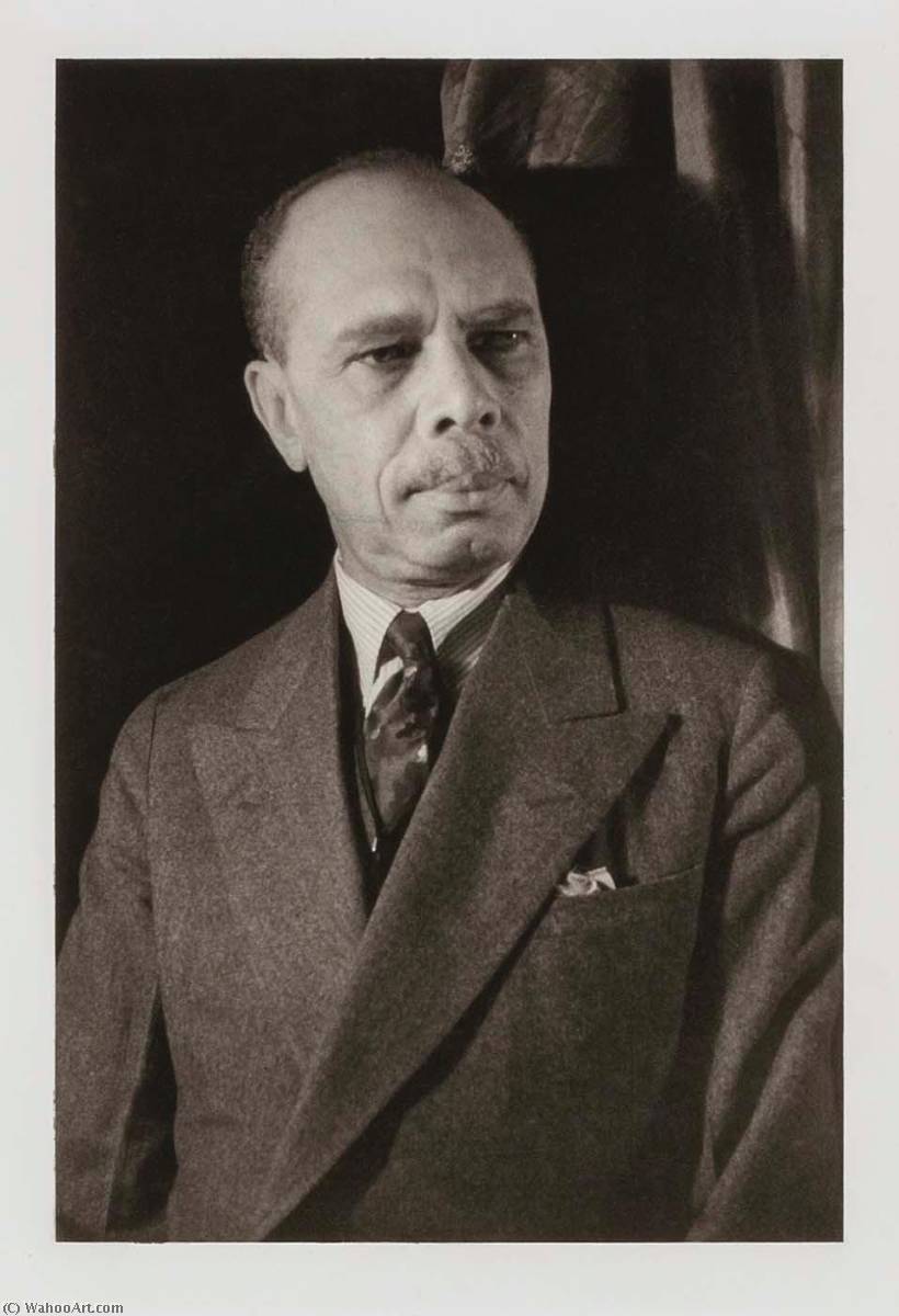 James Weldon Johnson, From The Portfolio O Write My Name American Portraits, Harlem Heroes — Carl Van Vechten
