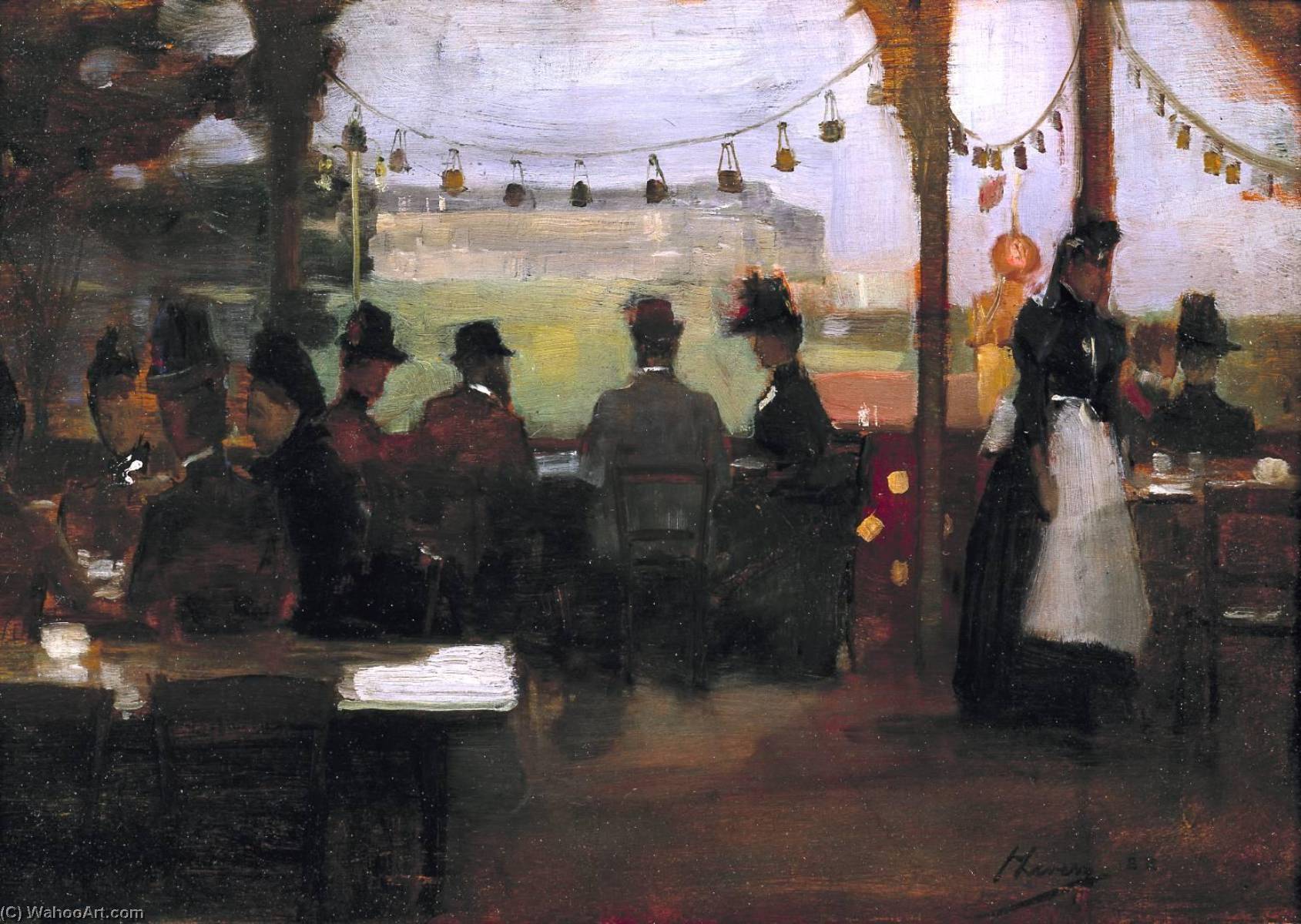 The Glasgow Exhibition, 1888 — Sir John Lavery