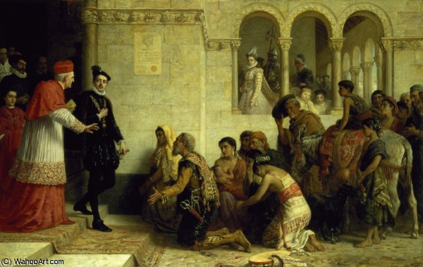 The Supplicants The Expulsion Of The Gypsies From Spain — Edwin Longsden Long