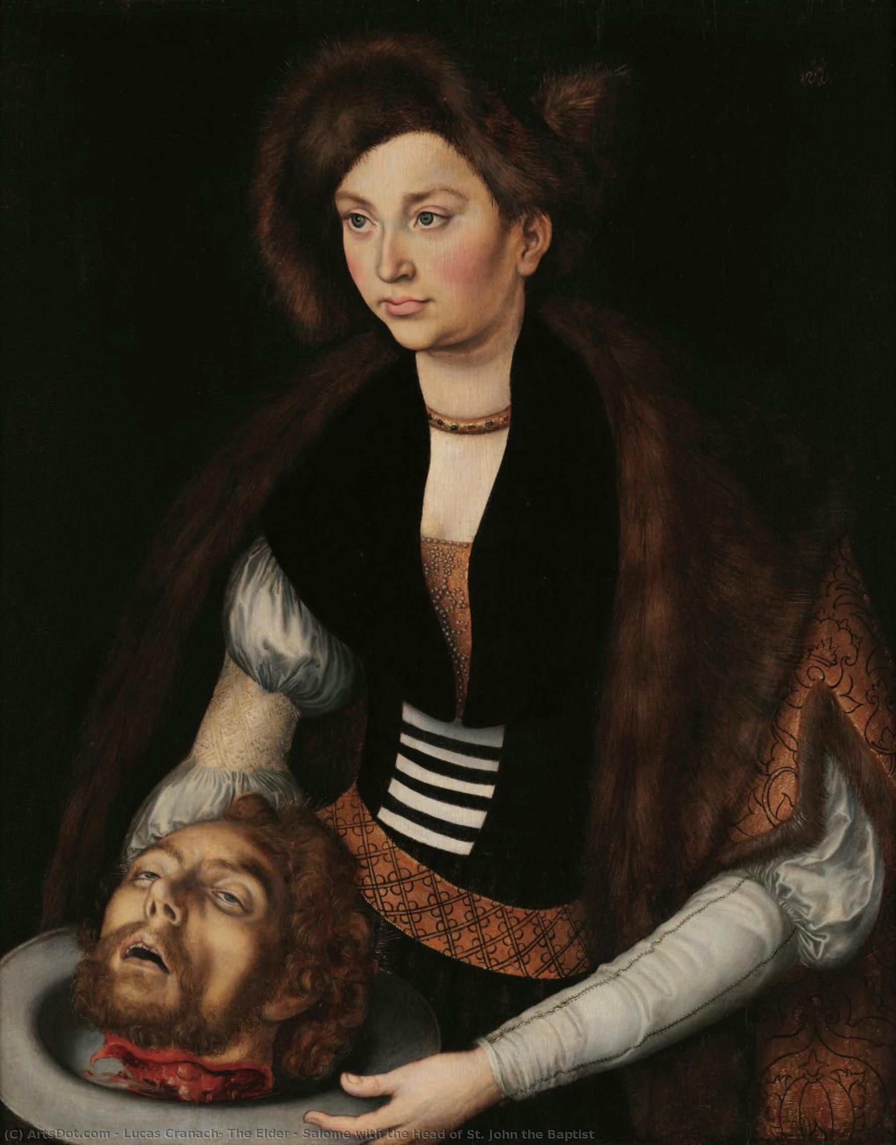 Salome With The Head Of St. John The Baptist — ルイス・クラナッハの長老
