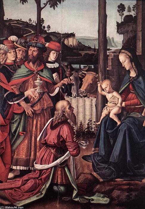 The Adoration Of The Magi (detail) — Vannucci Pietro (le Perugin)