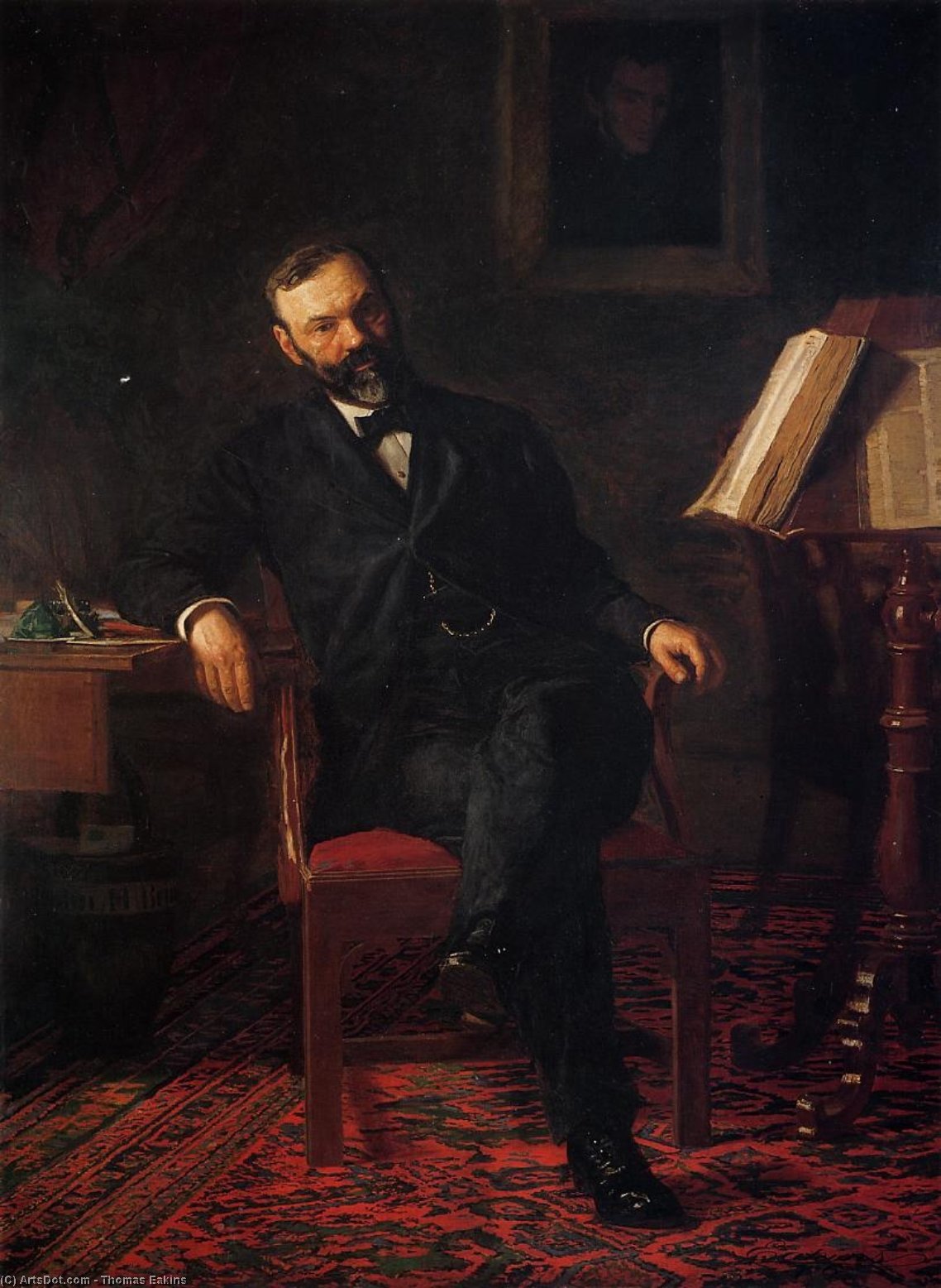 Portrait Of Dr. John H. Brinton — Томас Эйкинс