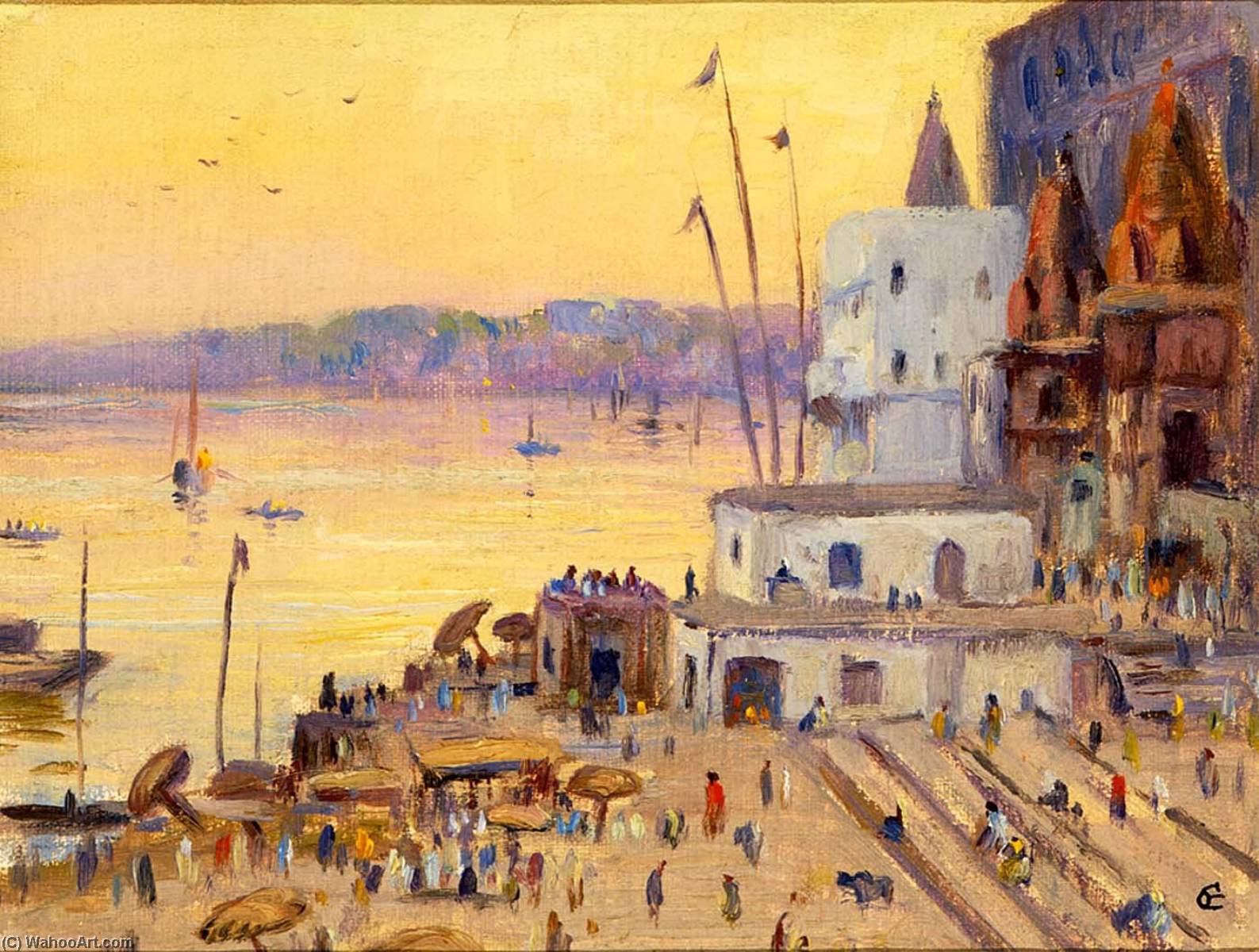 Evening Hour Benares — Eliot Clark