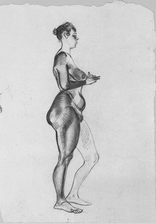 Female Figure — Aleksandr Deyneka