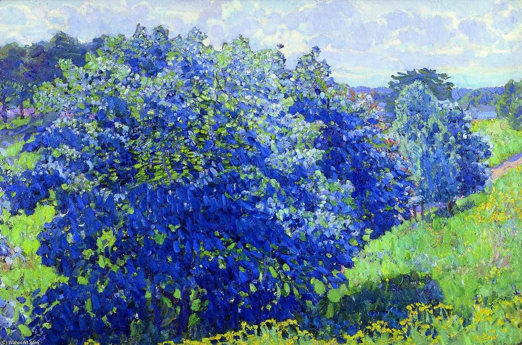 The Blue Bush — Konstantin Yuon