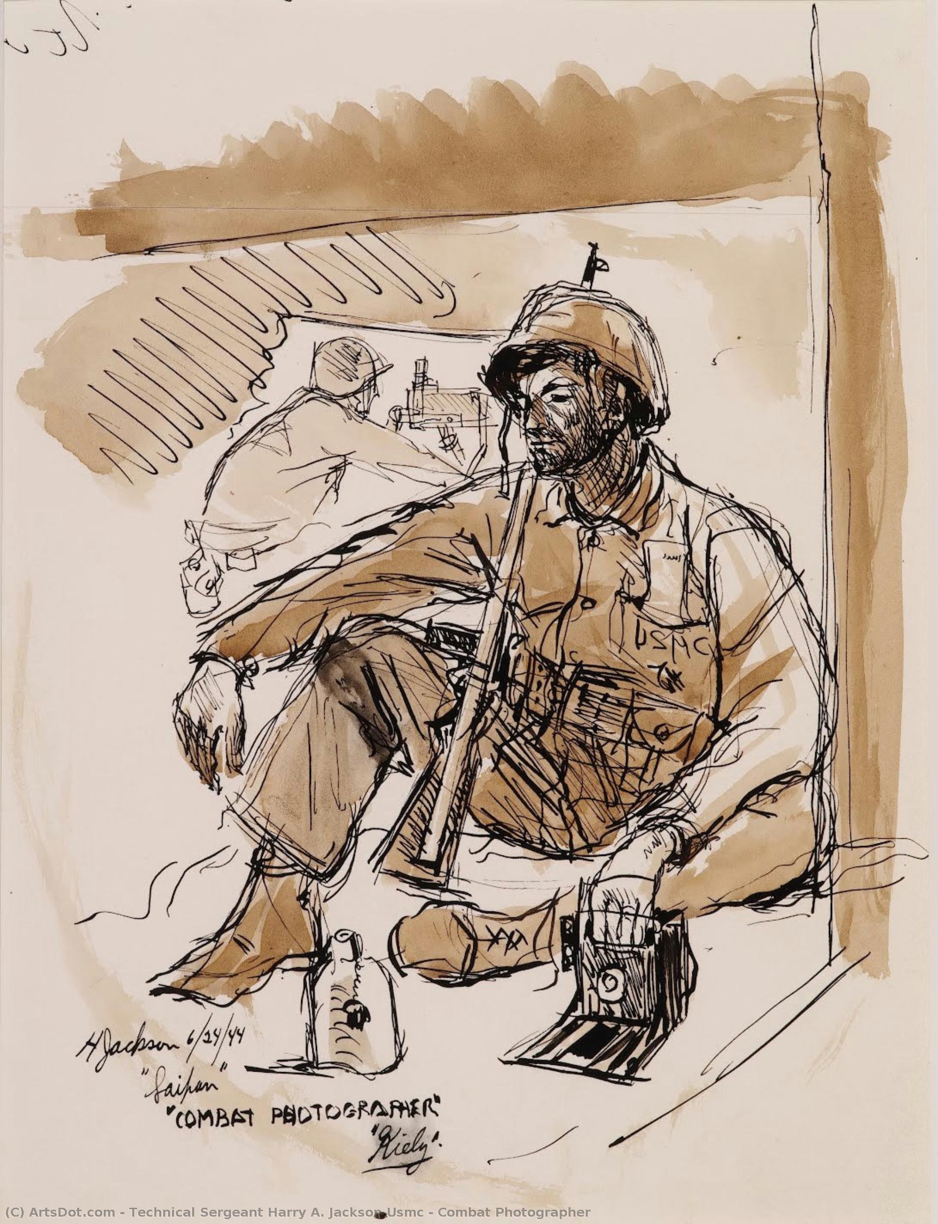 Combat Photographer — Technical Sergeant Harry A. Jackson Usmc