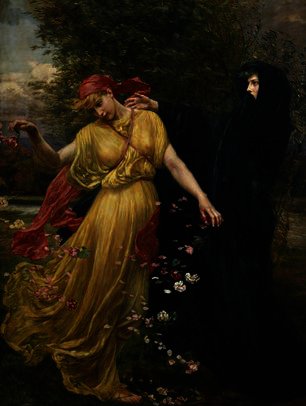 At The First Touch Of Winter — Valentine Cameron Prinsep