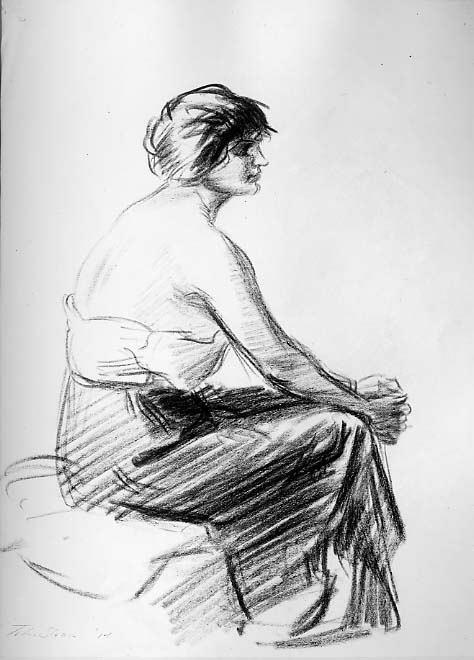 Seated Woman — John French Sloan