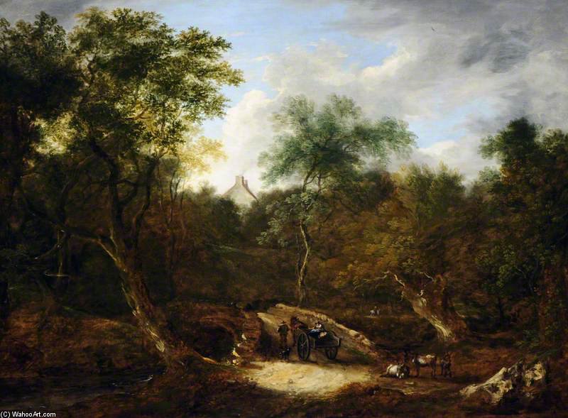 View At Wick, Near Bath — Thomas Barker
