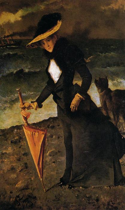 On A Stroll — Alfred Stevens