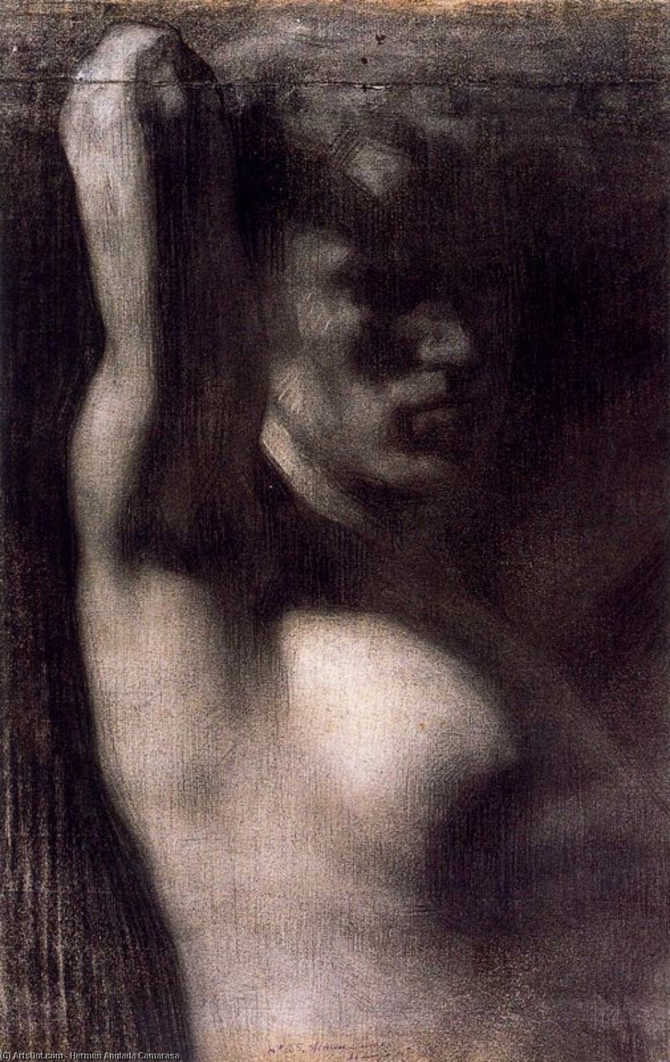 Female Torso — Hermen Anglada Camarasa