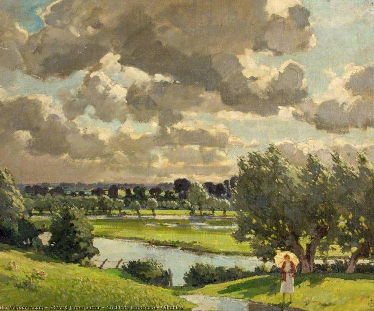 Cricklade Landscape, Wiltshire — Edward James Buttar