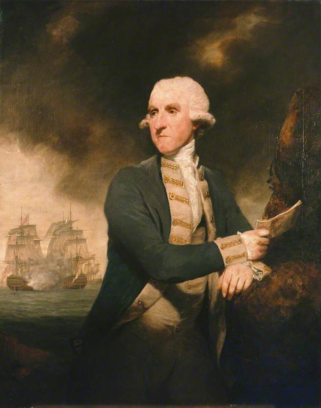 Admiral Lord Hood — Sir Joshua Reynolds