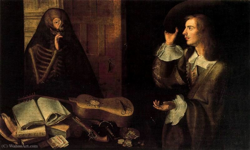 The Gentleman And Death — Pedro De Camprobín