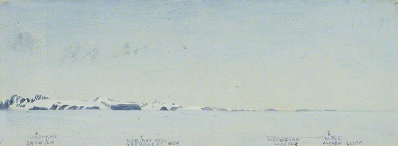 North Coast Of Spitsbergen From Moffen Island (panel 1 Of 2) — Roger Pocock