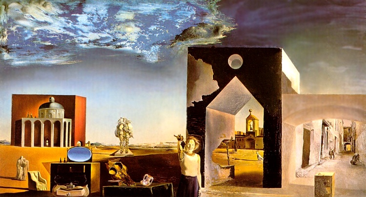 Suburbios De Una Ciudad Paranoico-crítica — Salvador Dalí