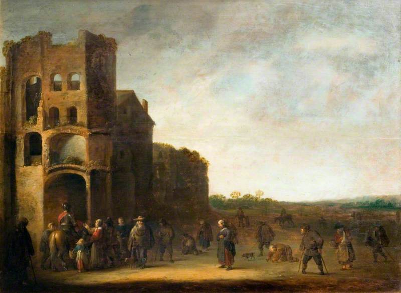 Saint Martin And The Beggar — Pieter De Bloot