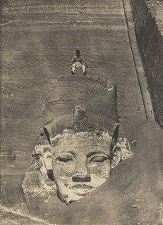 Westernmost Collosus Of The Temple Of Re, Abu Simbel — Maxime Du Camp