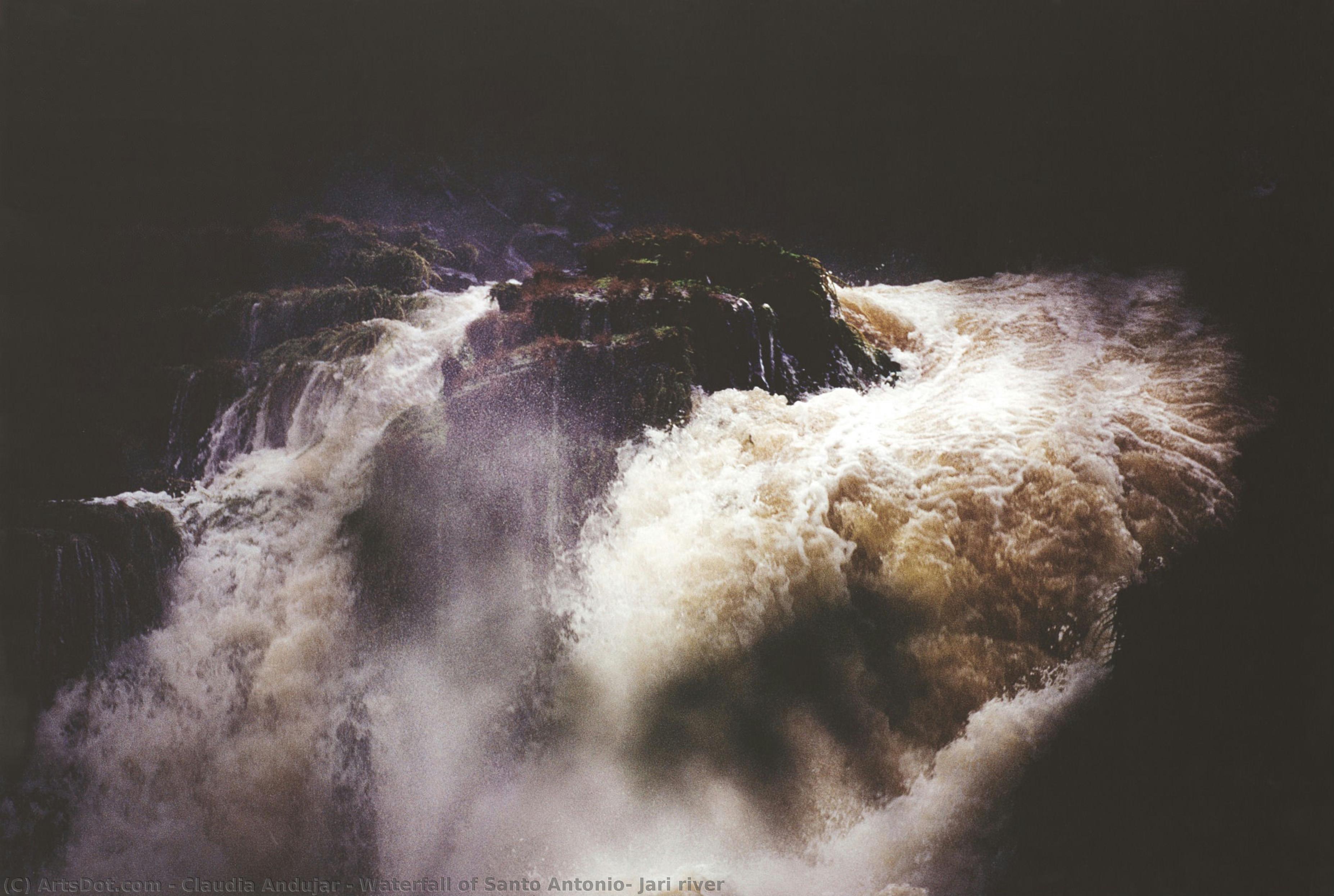 Waterfall Of Santo Antonio, Jari River — Claudia Andujar