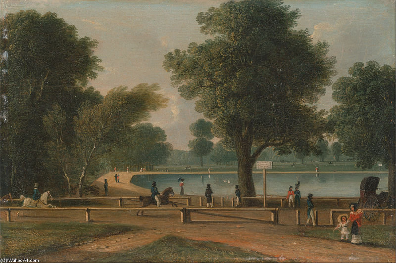 The Serpentine, Hyde Park — George Shepherd