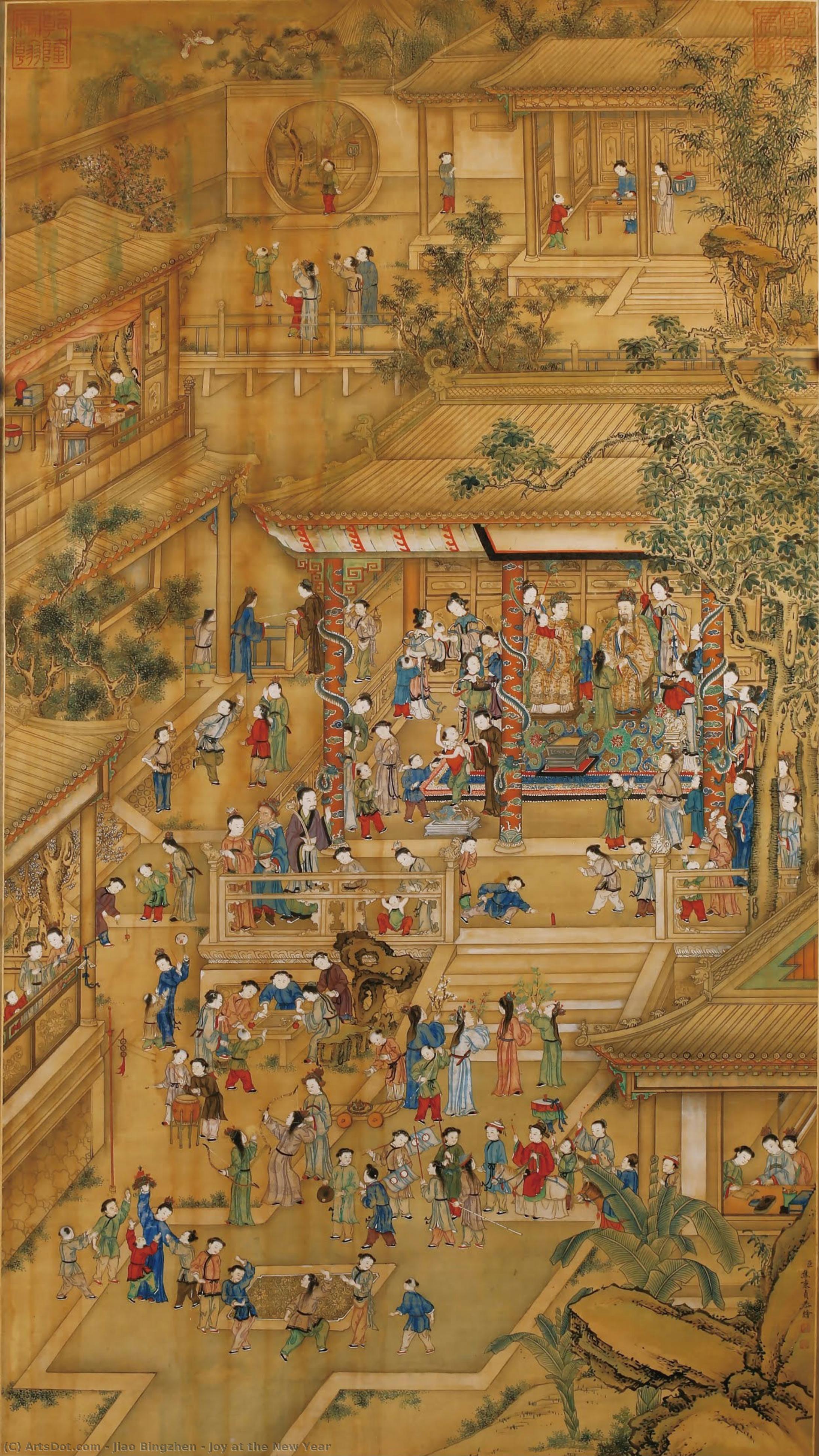 Joy At The New Year — Jiao Bingzhen