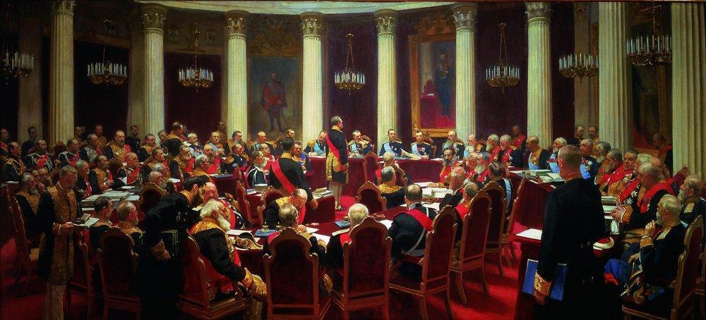 Ceremonial Meeting Of The State Council On May 7, 1901 — Ilya Yefimovich Repin