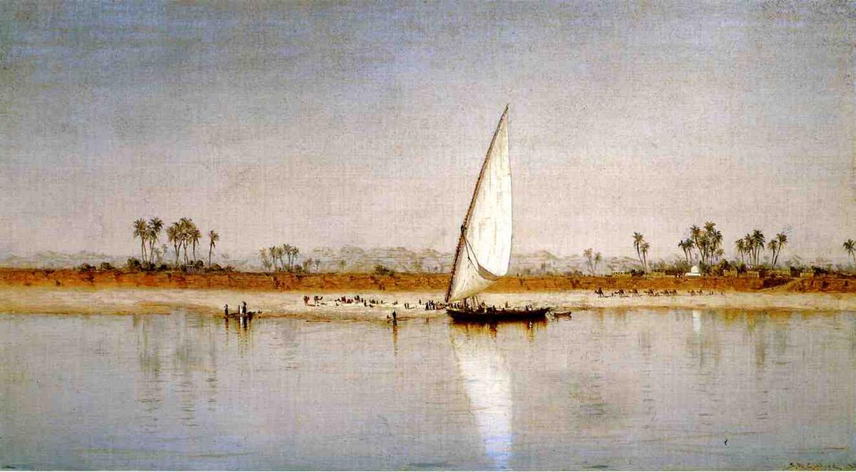 On The Nile — Sanford Robinson Gifford