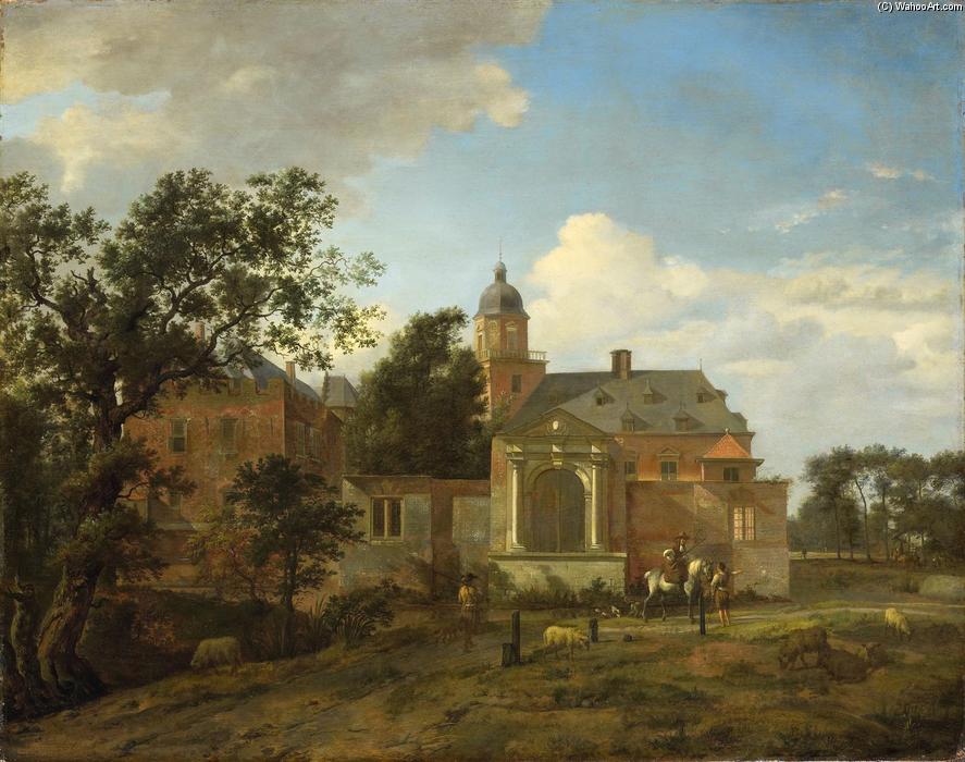View Of Nyenrode Castle On The Vecht — Jan Van Der Heyden