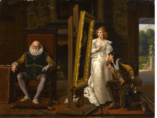 The Painter's Indiscretion — Ladislau Bakalovič