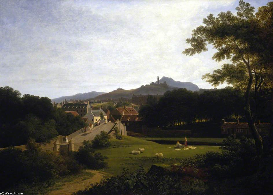 Edinburgh From Canonmills — John Knox