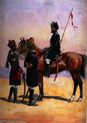 Soldiers Of The 33rd Queen's Own Light Cavalry — Alfred Crowdy Lovett