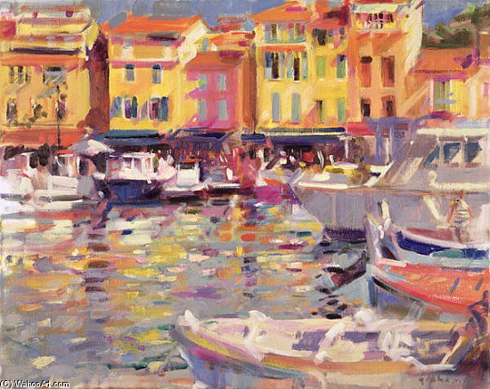 Harbour At Cassis — ピーター・グラハム・リー