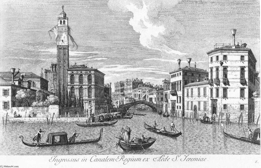 San Geremia And The Entrance Of Cannaregio — Antonio Visentini