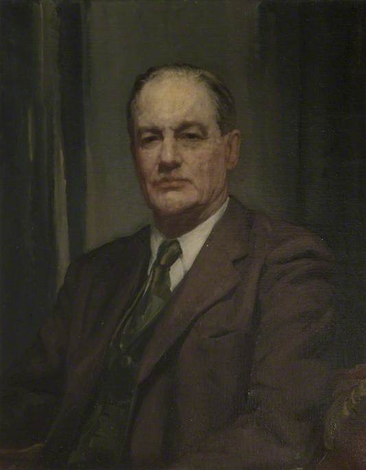 Councillor William Bingham Compton (1865–1978), 6th Marquess Of Northampton, Chairman Of Northamptonshire County Council (1949–1954) — Alice Mary Burton