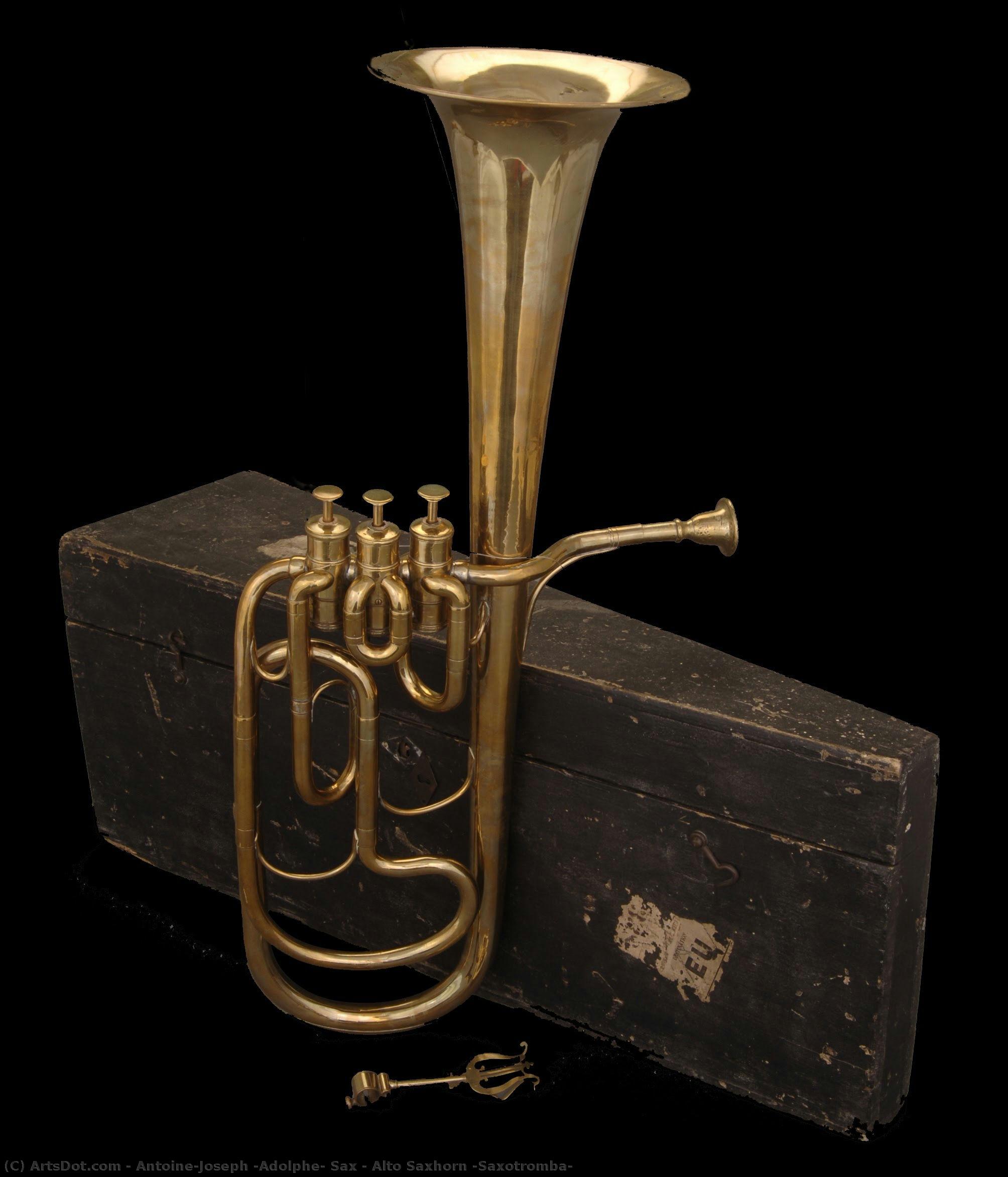 Alto Saxhorn (saxotromba) — Adolphe Sax