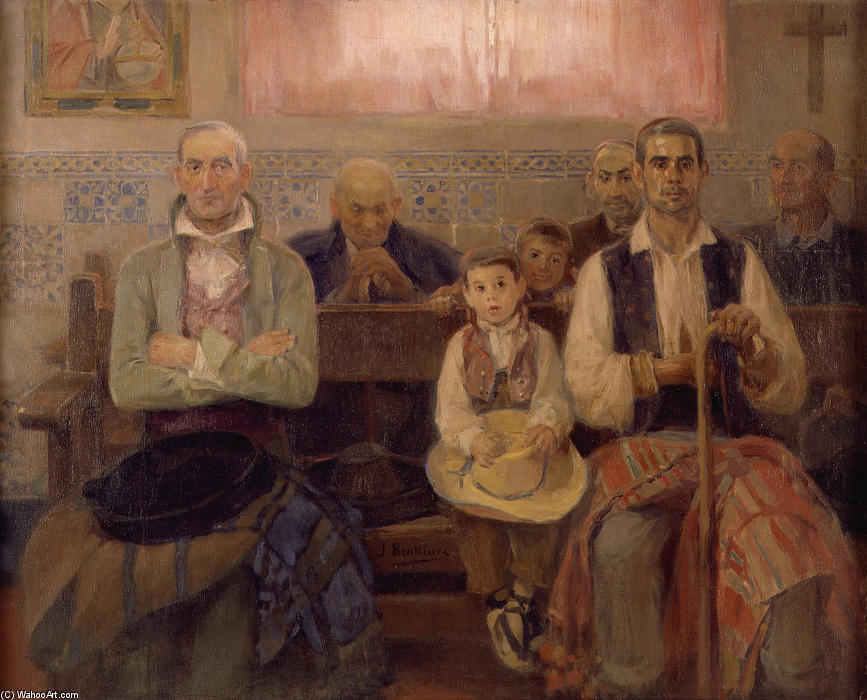 En La Misa — Jose Benlliure Gil