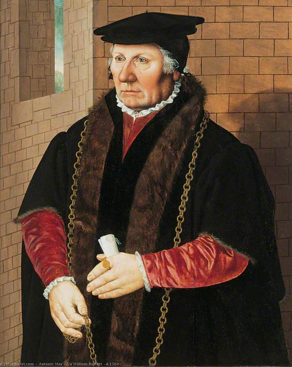 Sir William Hewett (d.1564) — Antonis Mor