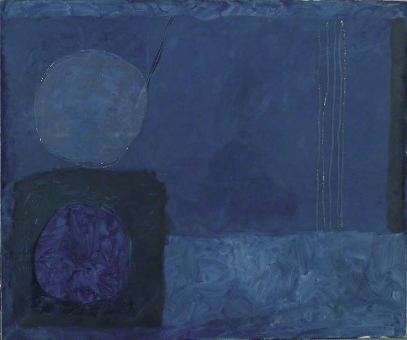 Blue November Painting 1963 — Patrik Heron
