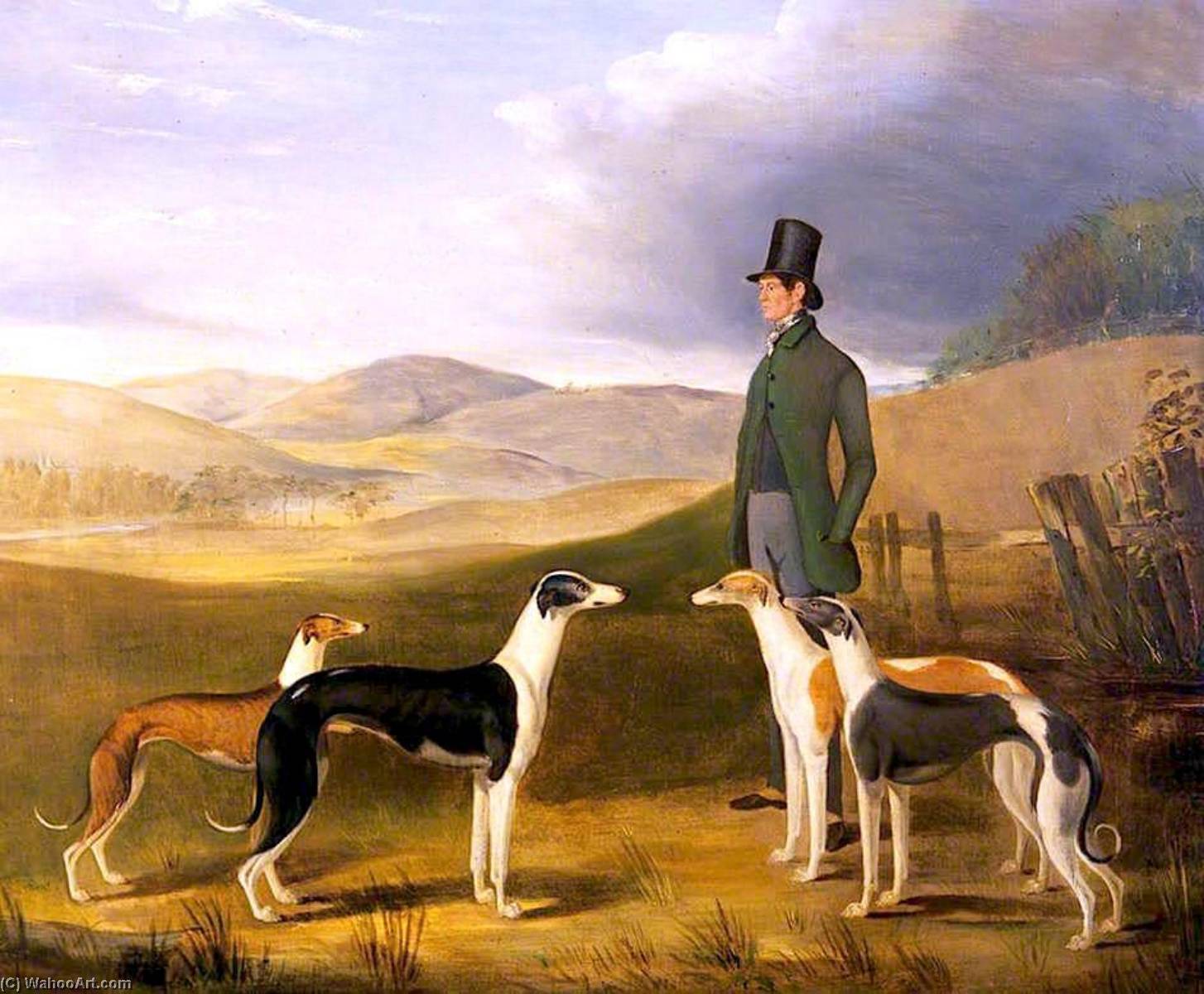 The Man In A Green Coat — David Of York Dalby