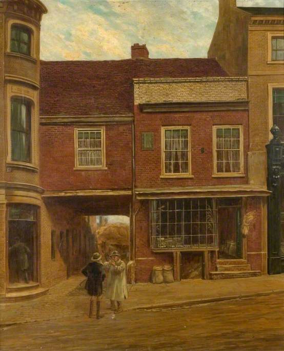 A View Of Seabrook's House, Market Hill, Luton, Bedfordshire — Alfred Ernest Buckner