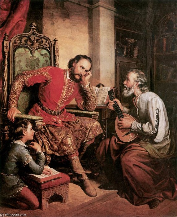 Palatine Tamás Nádasdy And Tinódi — Soma Orlai Petrich