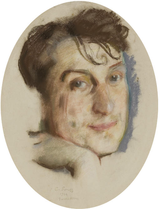 Portrait Of M. G. Lukianov — Konstantin Andreevic Somov