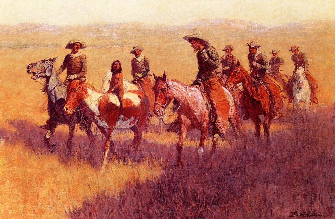 An Assault On His Dignity — Фредерик Ремингтон