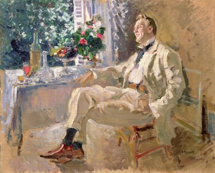 Portrait Of The Opera Singer Feodor Ivanovich — Konstantin Alexeievitch Korovin