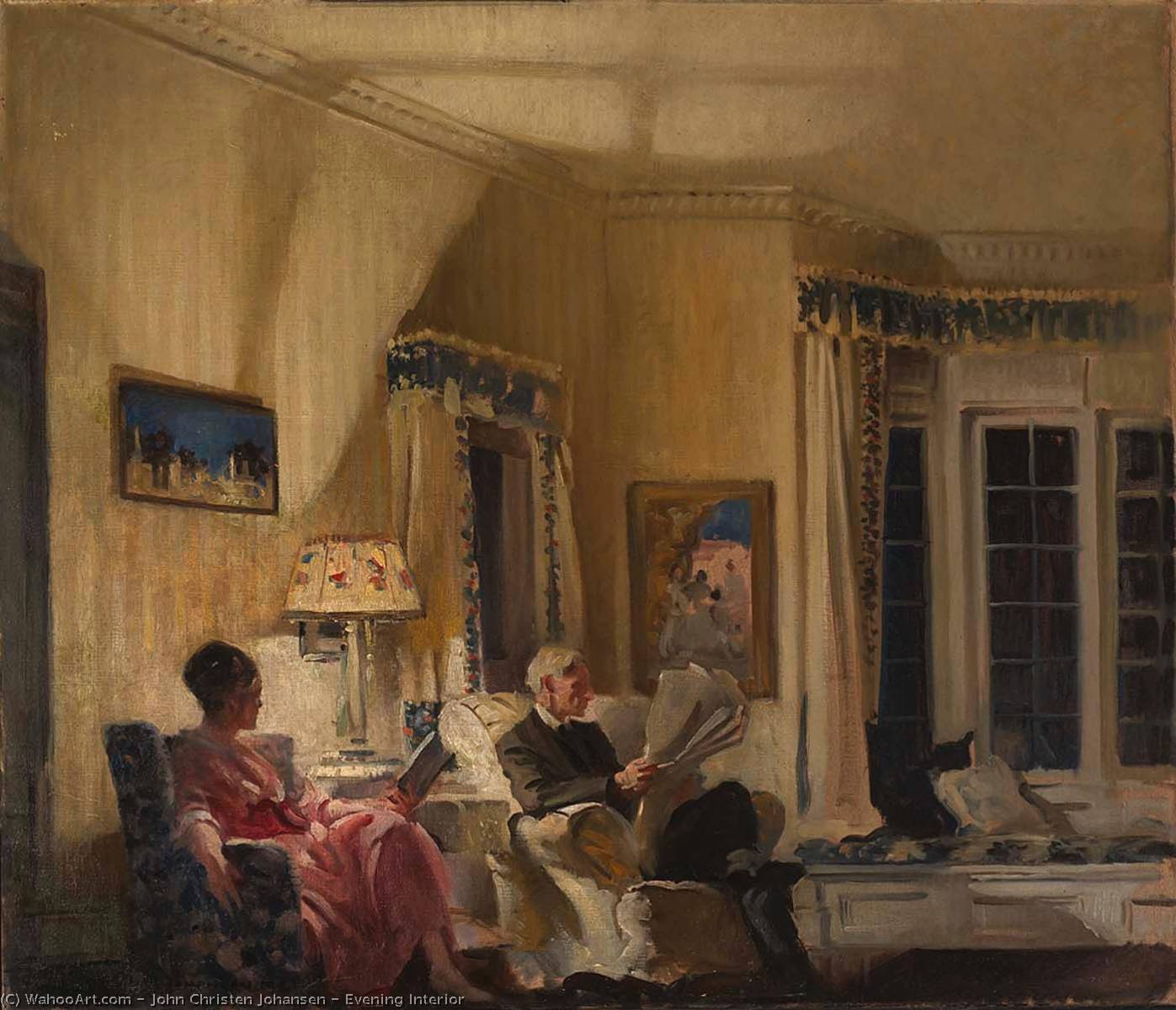 Evening Interior — John Christen Johansen