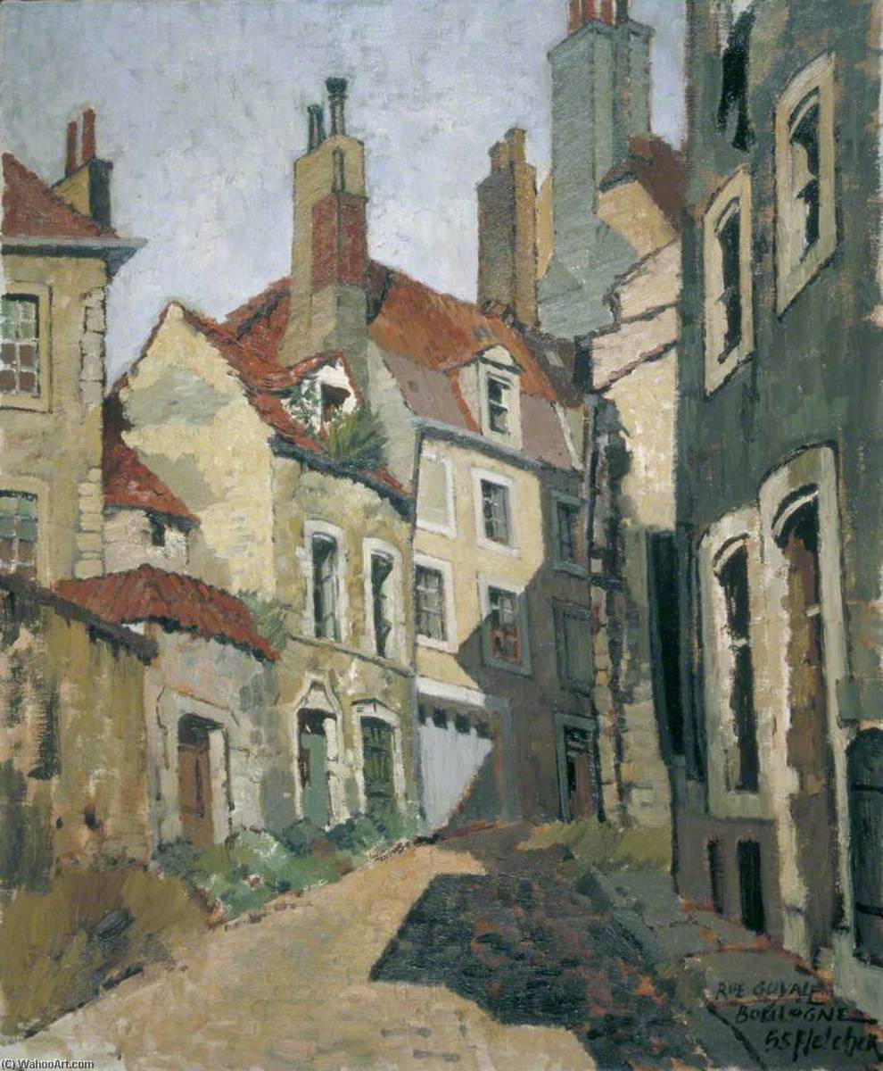 Rue Guyale, Boulogne, France — Geoffrey Scowcroft Fletcher
