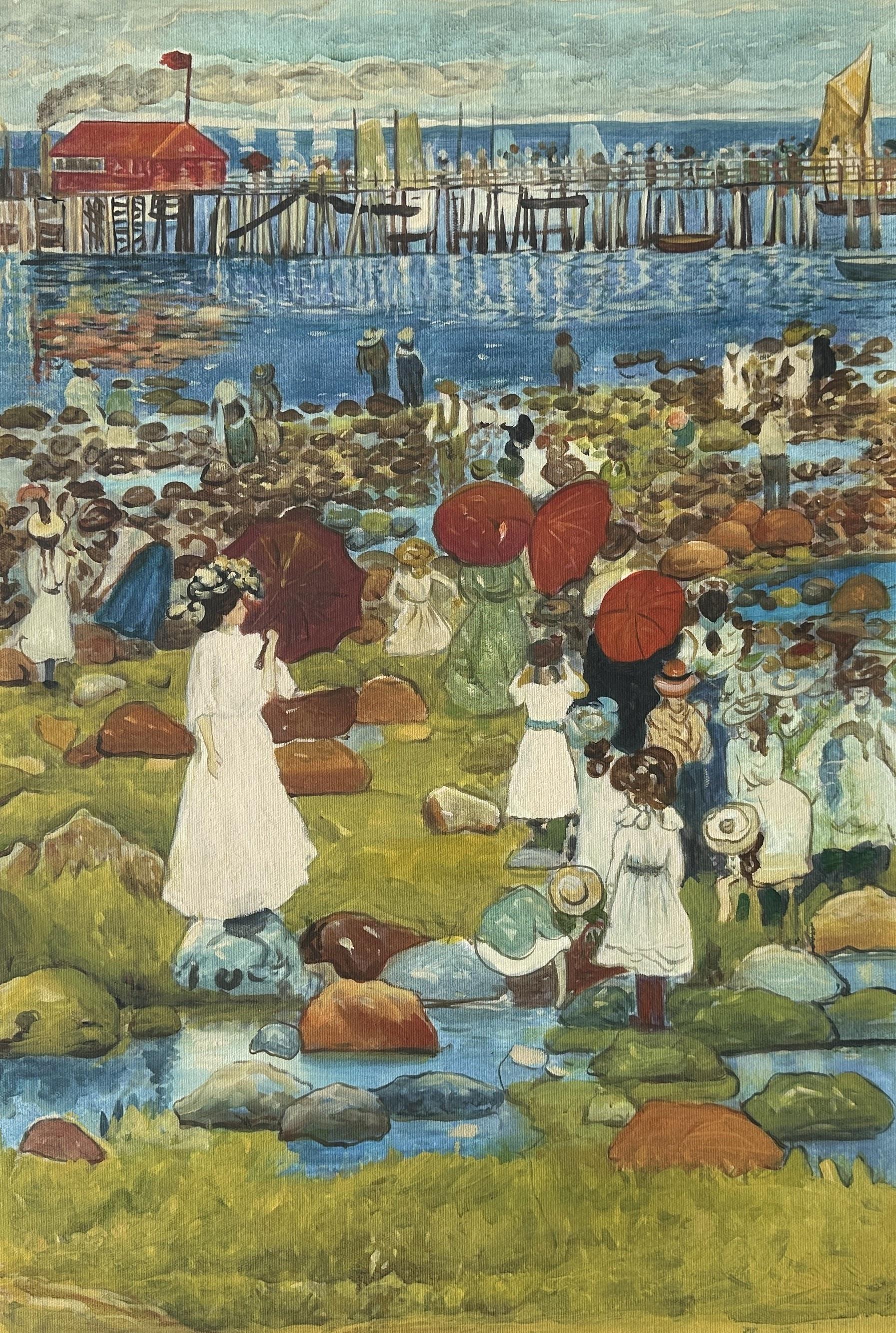 The Stony Beach, Ogunquit - Maurice Brazil Prendergast — Maurice Brazil Prendergast