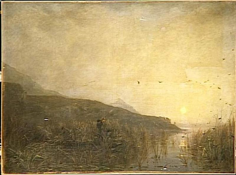Chasse Au Marais Dans Le Berry — Charles Busson